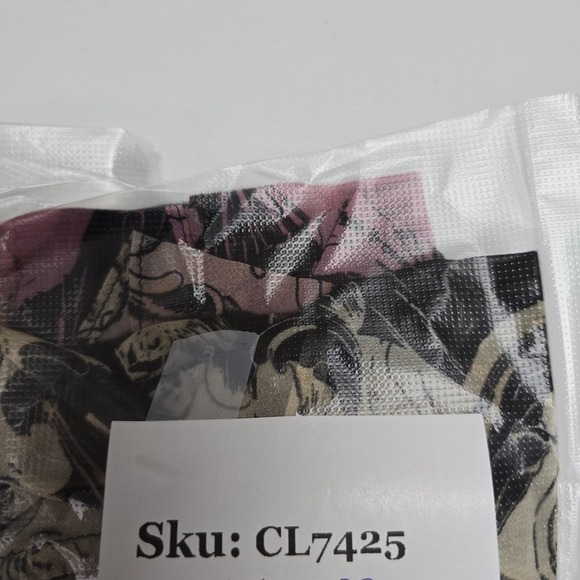 Boston‎ Proper Shirt Womens 6 Black Pink Sheer Bell Sleeve Whimsigoth Witchy Y2K - Picture 13 of 13